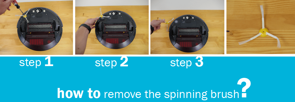 irobot roomba 870 how to spinning brush