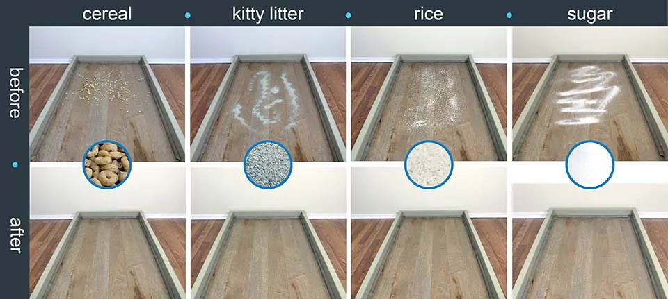iLife A4s robot vacuum hardwood cleaning test