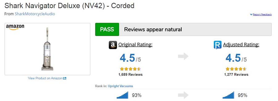 Shark vacuum reviews analyzed