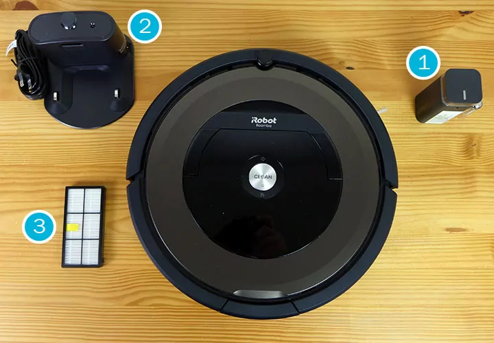 Roomba 890 - accessories