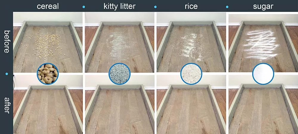 Roomba 980 hardwood cleaning tests