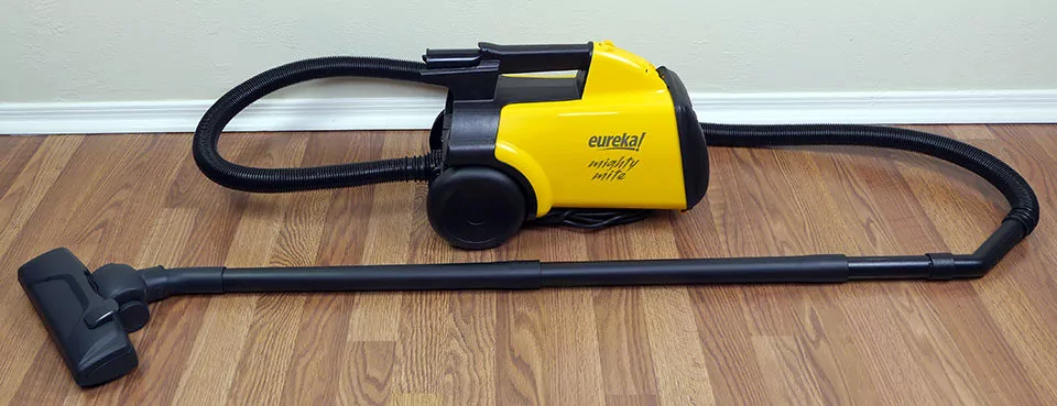 Fully assembled Mighty Might canister vacuum