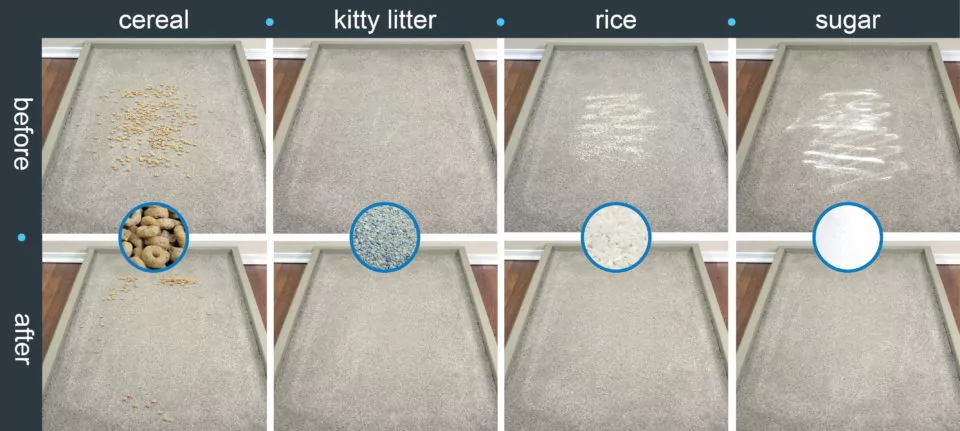 Eureka Mighty Mite canister vacuum review high carpet cleaning test