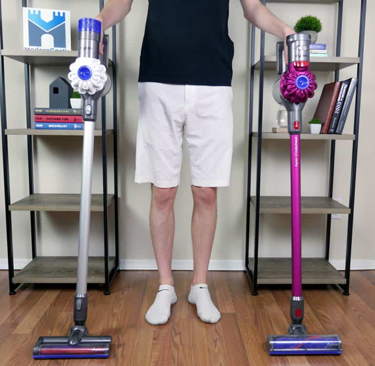 Dyson V6 vs. V7 (12 SidebySide Comprative Tests) Modern Castle