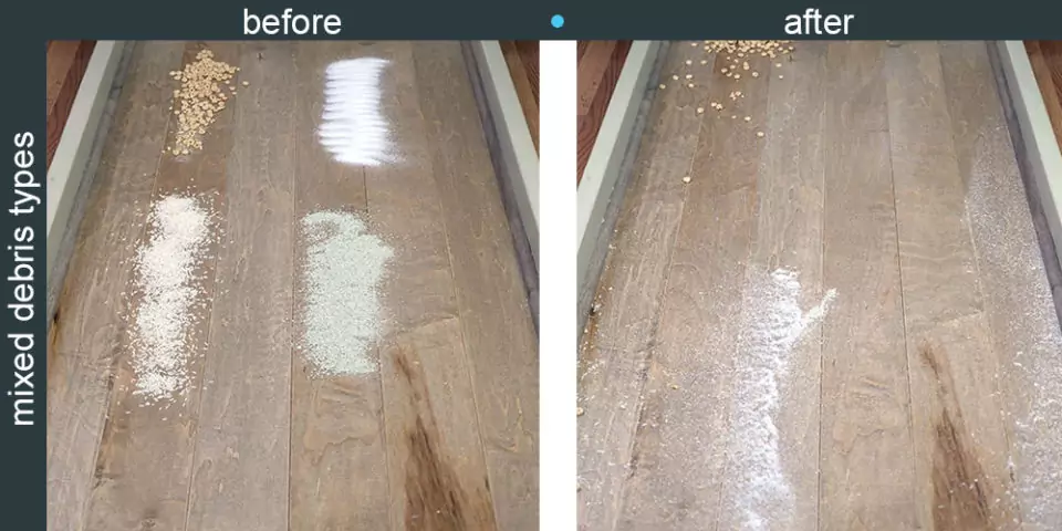 Hoover Tempo Widepath hardwood floor cleaning tests