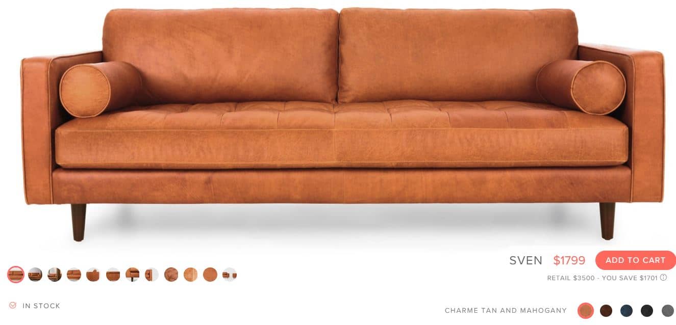 Article Sofa Review 296 Different Couch Options