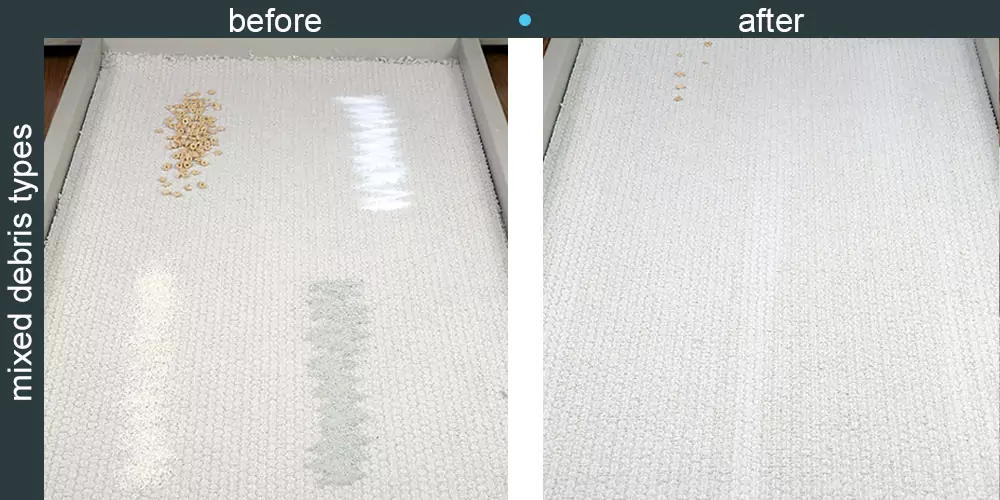 Oreck Commercial XL low pile carpet tests