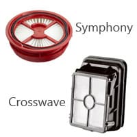 Bissell Crosswave and Bissell Symphony filters