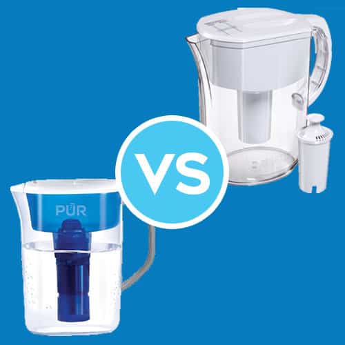 Pur Vs Brita Best Water Filter Battle July 2018 Brita Vs Pur Water Filter Pitcher Comparison Review