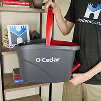 Bucket included with the EasyWing mop