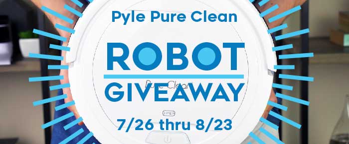Pure Clean robot vacuum giveaway