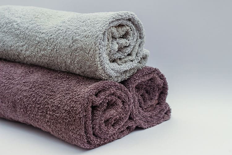 bath towels - high and low design 