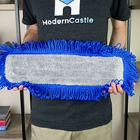 Dust mopping pad included with the Buff