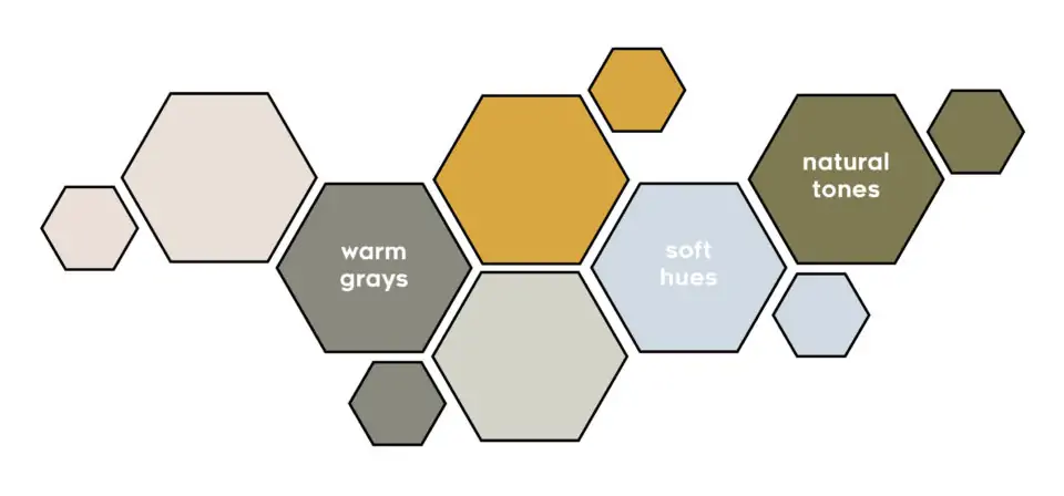 Scandinavian color palette