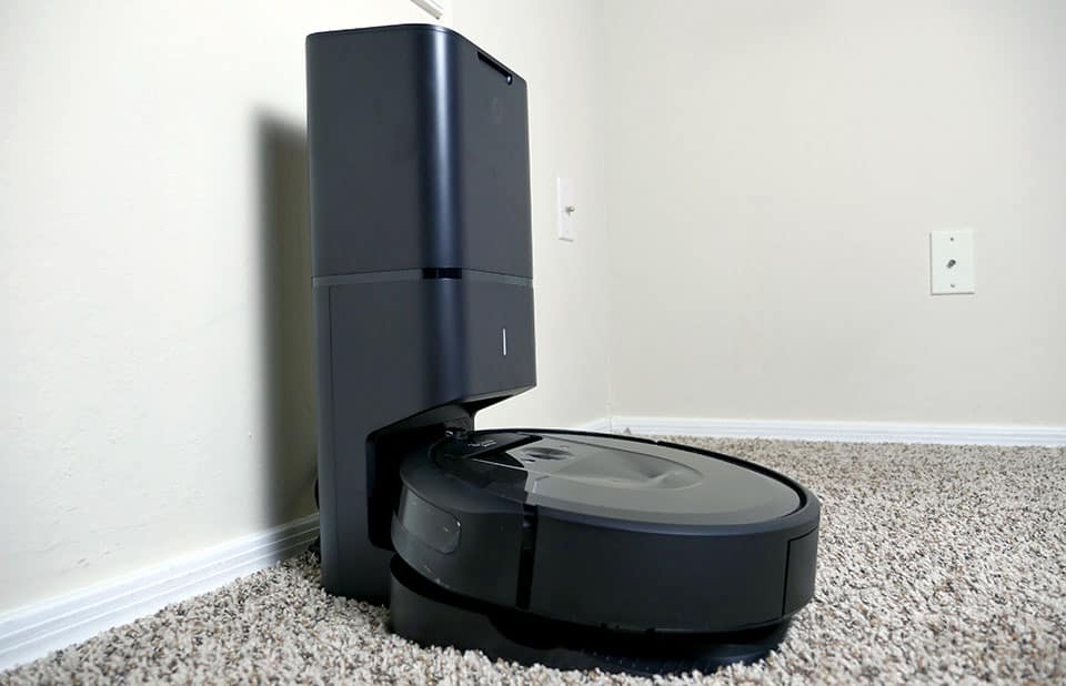 Roomba i7+ robot vacuum and smart base