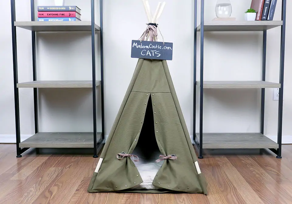 Tuft and Paw cat teepee