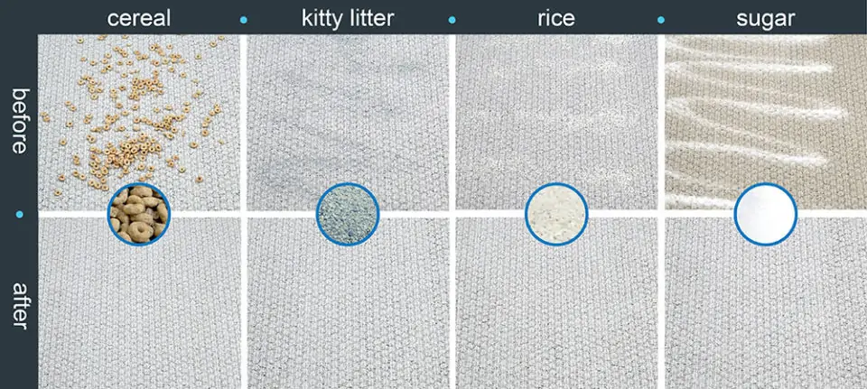 Amarey low pile carpet cleaning tests