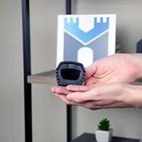 Rubber nozzle included with the Novete handheld vacuum