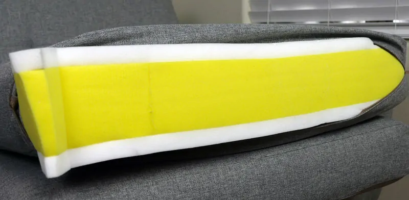 Joybird cushion foam layers