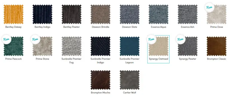 Joybird pet friendly fabrics