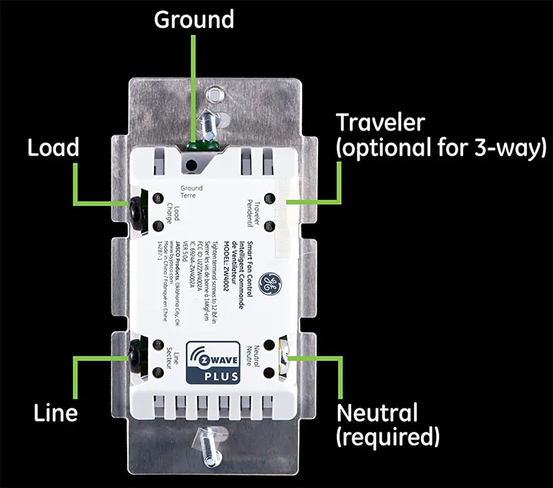 Setting up z-wave controlled smart fan