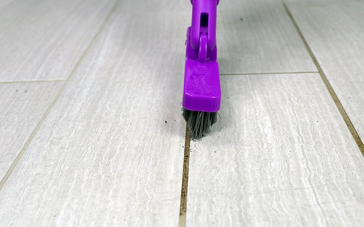 Rejuvenate Spray Mop Grout Cleaning Test