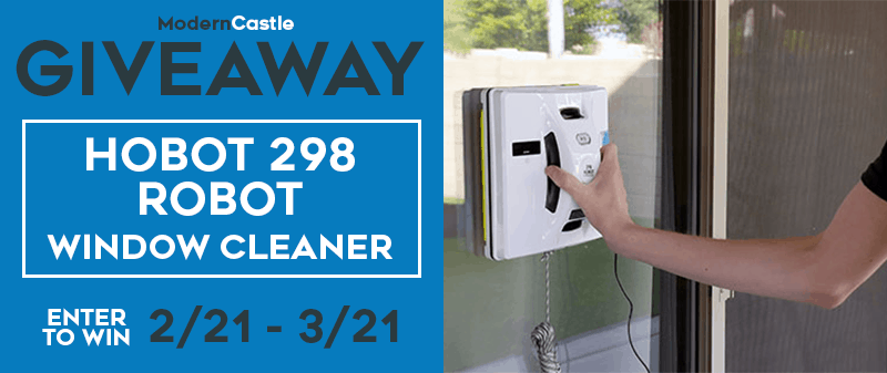 Hobot 298 window cleaning robot giveaway