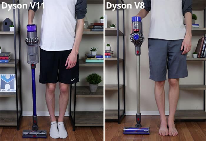 Dyson V8 vs. V11