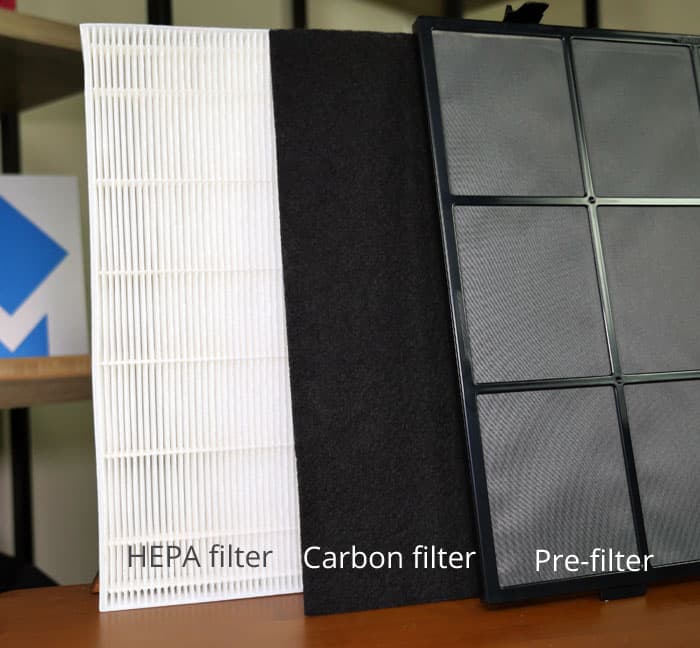Coway air purifier filtration process