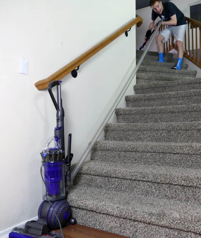 Dyson Animal 2 Cleaning Stairs