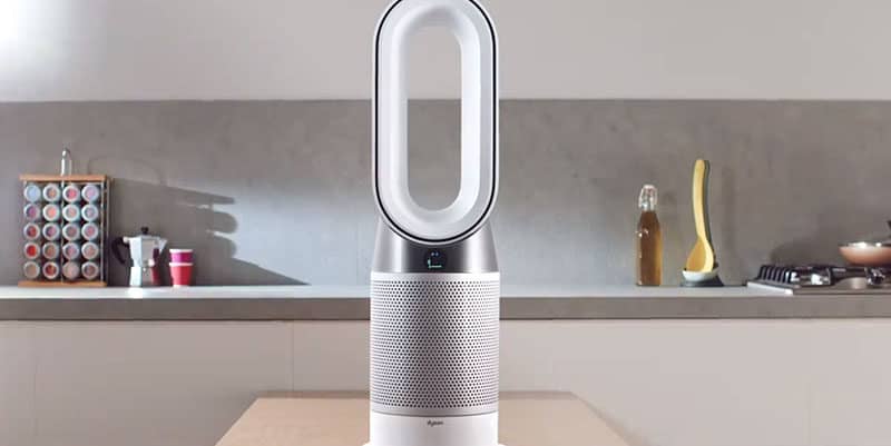 Dyson hp02 deals square footage