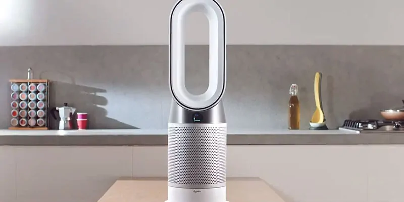 Dyson Pure Hot + Cool air purifier - size