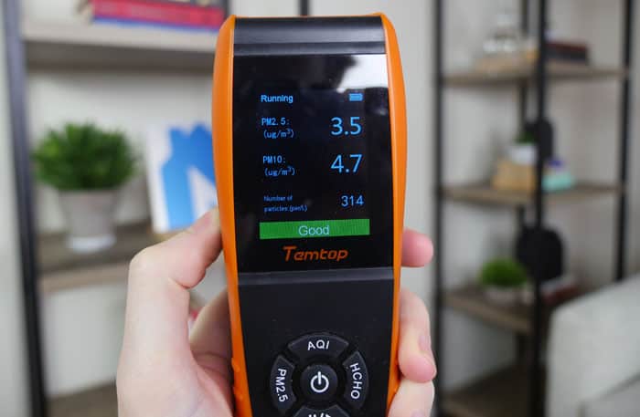 Air Quality Testing meter