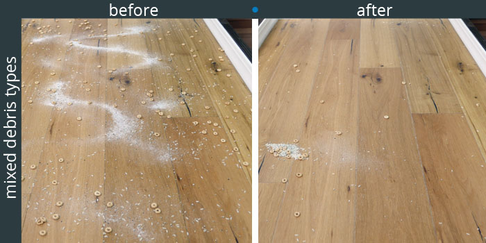 Lefant M500 hardwood floor cleaning tests