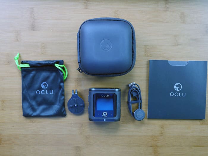 OCLU camera unboxed