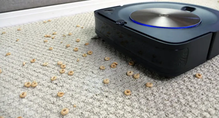 Roomba S9 cleaning low carpets