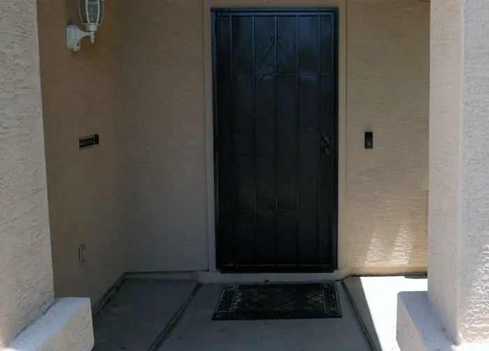 Installed Ring doorbell