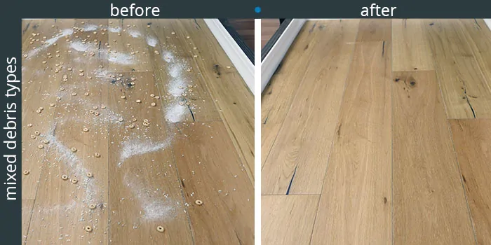 Bagotte cleaning hardwoods - testing data