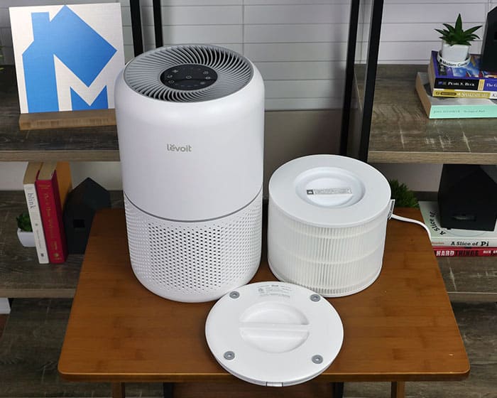 all components of the Levoit Core 300 air purifier