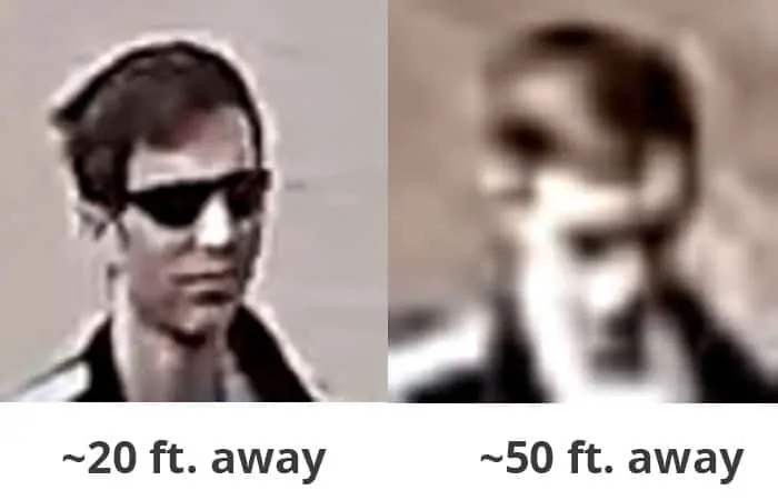 Blurams camera resolution comparisons