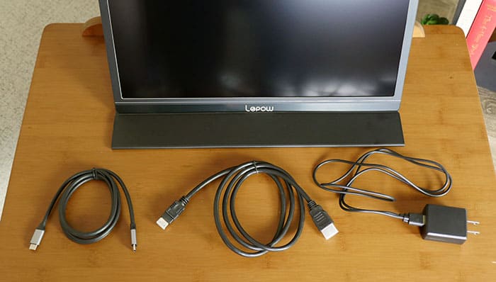 Cords and accessories for usability - Lepow 