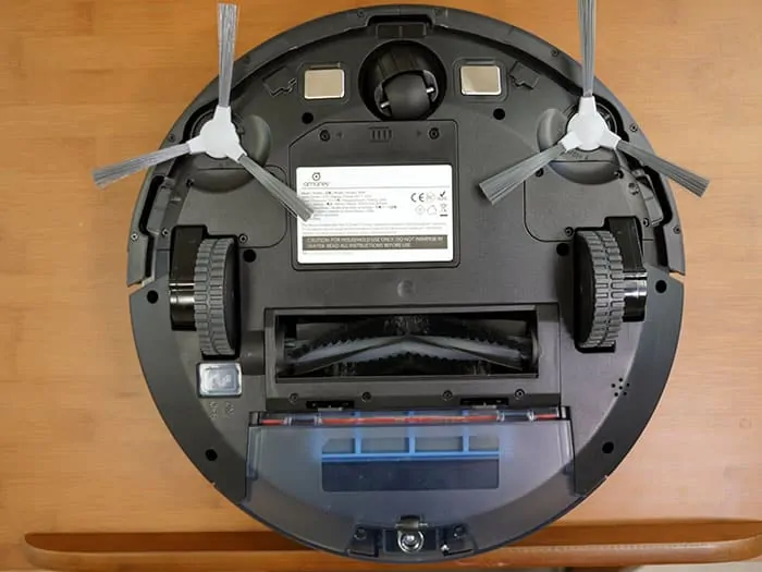 bottom view of Amarey A980 robot