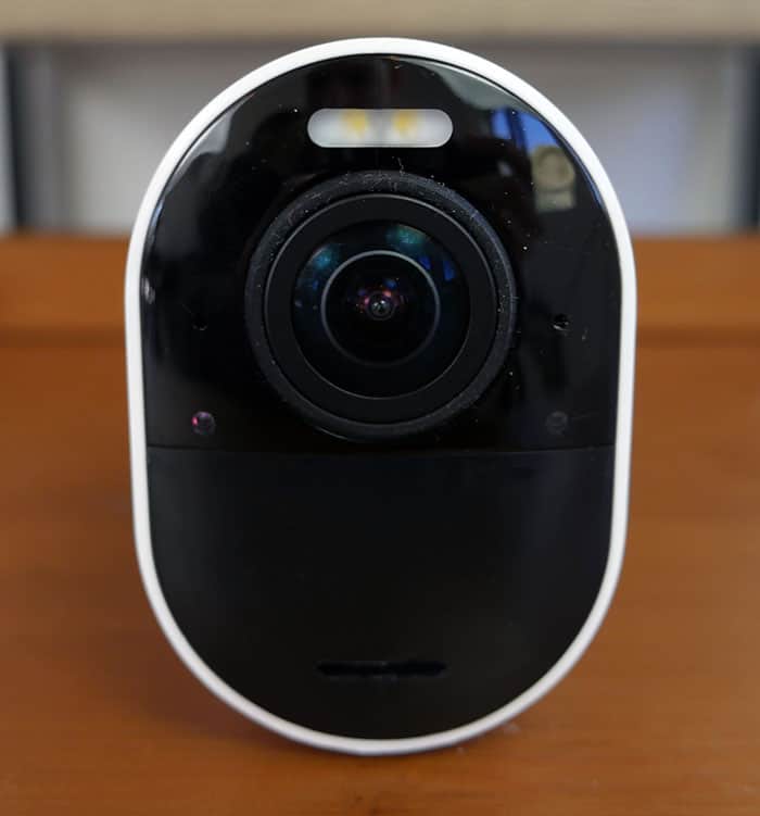Close up view of the Arlo Ultra cam