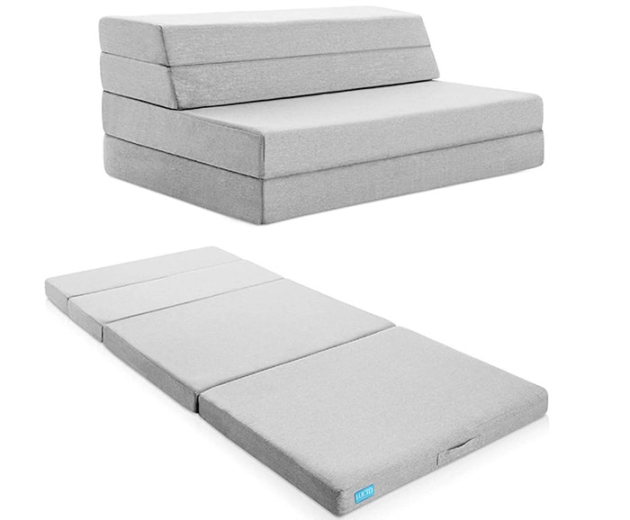 Nugget couch alternative - Lucid Folding Mattress and Sofa