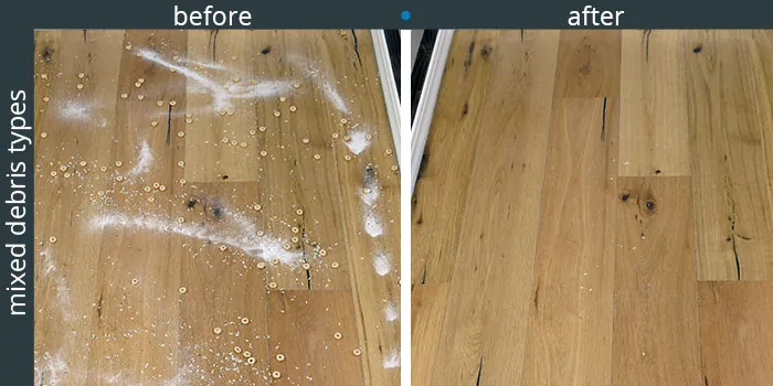 Shark IQ hardwood floor cleaning tests