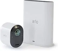 Arlo Ultra security camera with smart hub
