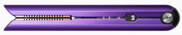 Size of the Dyson Corrale hair straightener 