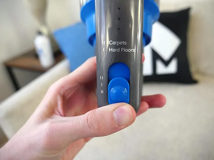 Power and suction speed on the Levoit LVAC120