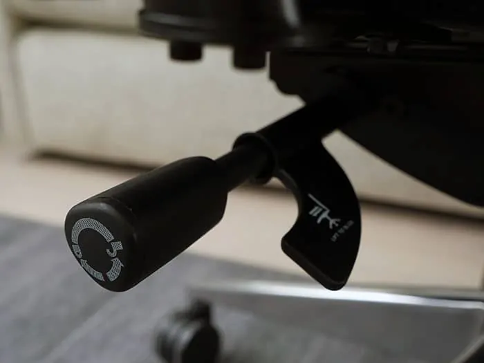 Aloria office chair tension adjustment