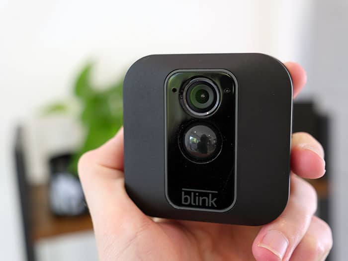 Front view of the Blink XT2 camera